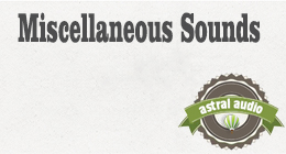 Miscellaneous Sounds